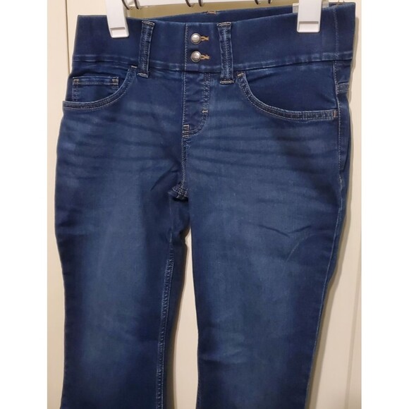 Riders By Lee Indigo Women’s Pull On Waist Smoother Bootcut Jeans Size 8P - NWT - Picture 2 of 10